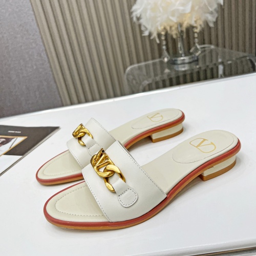 Replica Valentino Slippers For Women #1050013 $85.00 USD for Wholesale