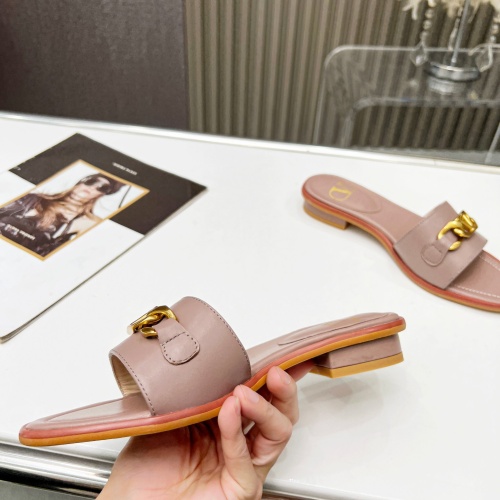 Replica Valentino Slippers For Women #1050016 $85.00 USD for Wholesale