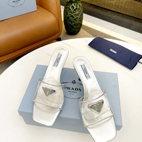 Replica Prada Slippers For Women #1050055 $76.00 USD for Wholesale