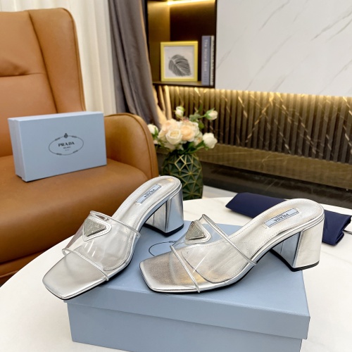Replica Prada Slippers For Women #1050056 $76.00 USD for Wholesale