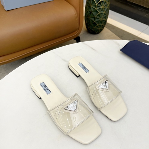 Replica Prada Slippers For Women #1050057 $64.00 USD for Wholesale
