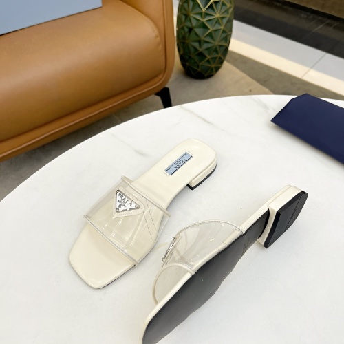 Replica Prada Slippers For Women #1050057 $64.00 USD for Wholesale