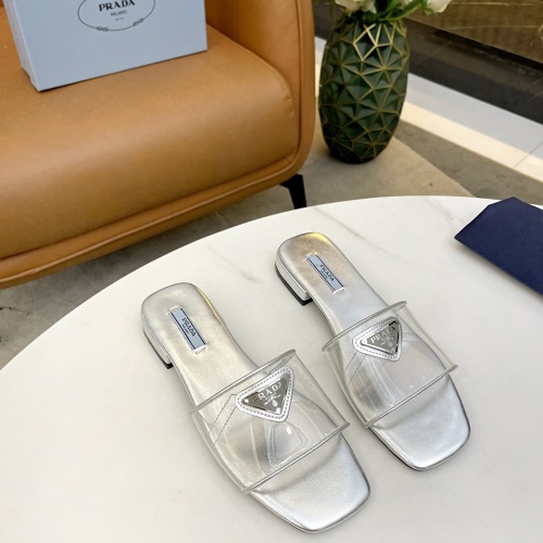 Replica Prada Slippers For Women #1050058 $64.00 USD for Wholesale