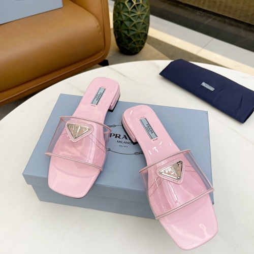 Replica Prada Slippers For Women #1050061 $64.00 USD for Wholesale