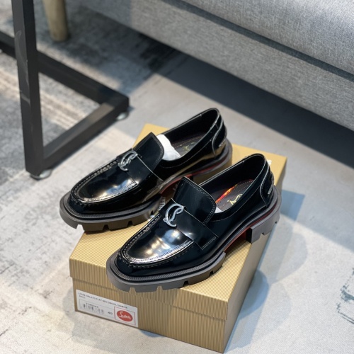 Christian Louboutin Leather Shoes For Men #1050103 $118.00 USD, Wholesale Replica Christian Louboutin Leather Shoes