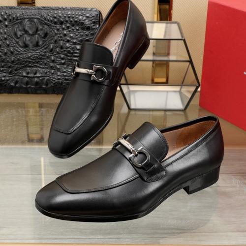 Salvatore Ferragamo Leather Shoes For Men #1050149