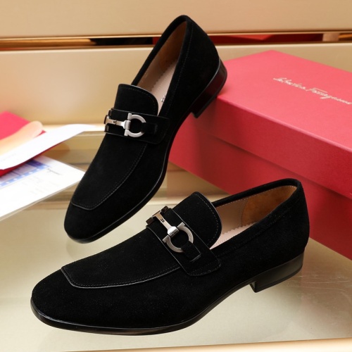 Salvatore Ferragamo Leather Shoes For Men #1050154