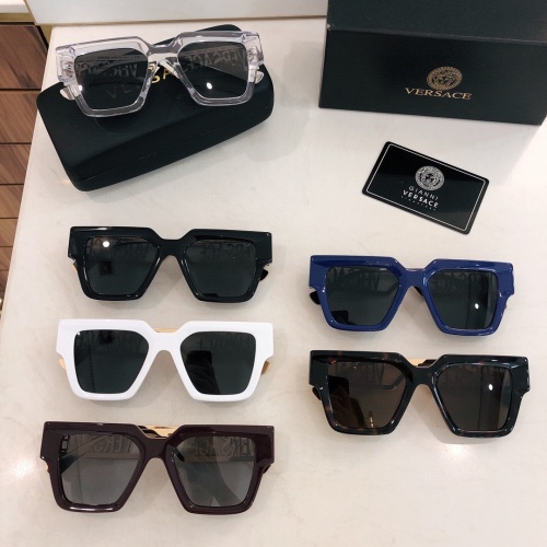 Replica Versace AAA Quality Sunglasses #1050384 $48.00 USD for Wholesale