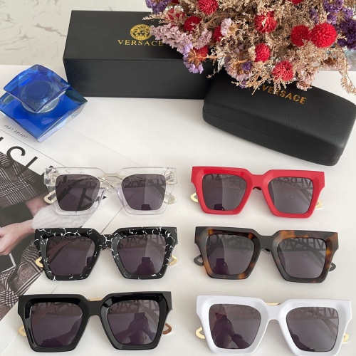 Replica Versace AAA Quality Sunglasses #1050390 $48.00 USD for Wholesale