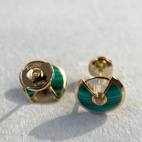 Replica Cartier Earrings For Women #1050470 $64.00 USD for Wholesale