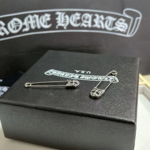 Replica Chrome Hearts Earrings For Women #1050476 $34.00 USD for Wholesale