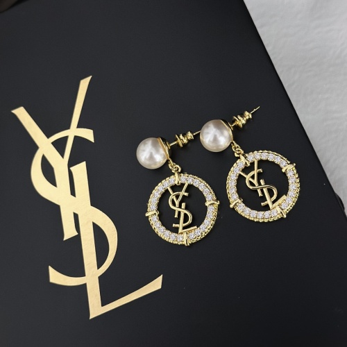 Replica Yves Saint Laurent YSL Earrings For Women #1050640 $25.00 USD for Wholesale