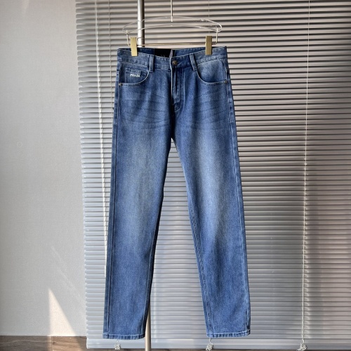 Replica Prada Jeans For Men #1050764 $42.00 USD for Wholesale