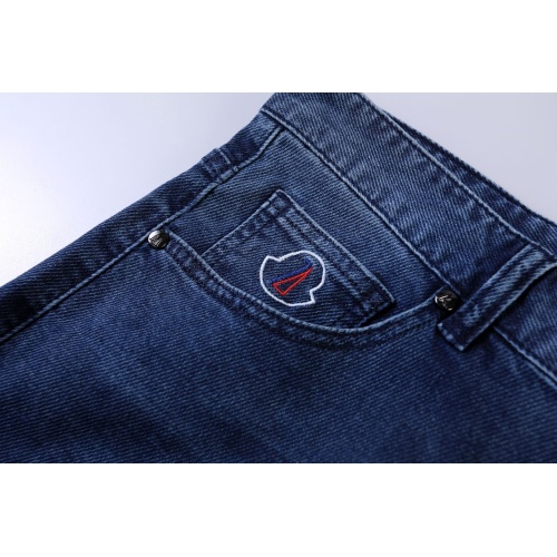 Replica Moncler Jeans For Men #1050863 $42.00 USD for Wholesale