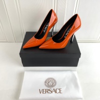 $130.00 USD Versace High-Heeled Shoes For Women #1043729
