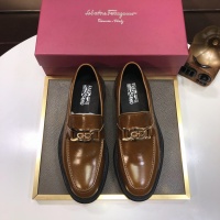 $112.00 USD Salvatore Ferragamo Leather Shoes For Men #1044592