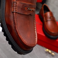 $82.00 USD Salvatore Ferragamo Leather Shoes For Men #1044648