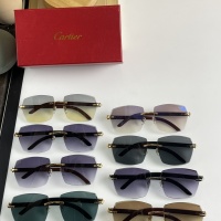 $56.00 USD Cartier AAA Quality Sunglassess #1047461