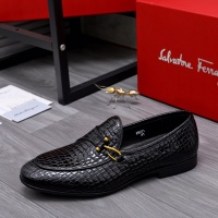 $80.00 USD Salvatore Ferragamo Leather Shoes For Men #1048590