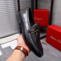 $80.00 USD Salvatore Ferragamo Leather Shoes For Men #1048592