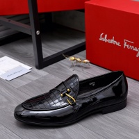 $80.00 USD Salvatore Ferragamo Leather Shoes For Men #1048593