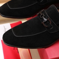 $125.00 USD Salvatore Ferragamo Leather Shoes For Men #1050138