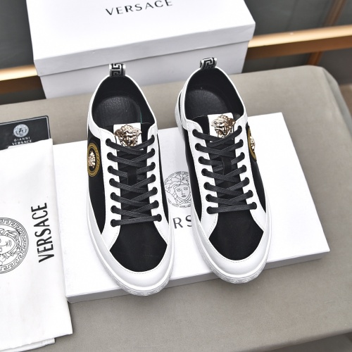 Replica Versace Casual Shoes For Men #1051181 $76.00 USD for Wholesale