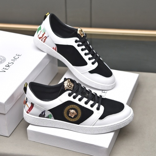 Replica Versace Casual Shoes For Men #1051183 $76.00 USD for Wholesale