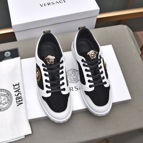 Replica Versace Casual Shoes For Men #1051183 $76.00 USD for Wholesale