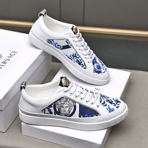 Replica Versace Casual Shoes For Men #1051185 $76.00 USD for Wholesale