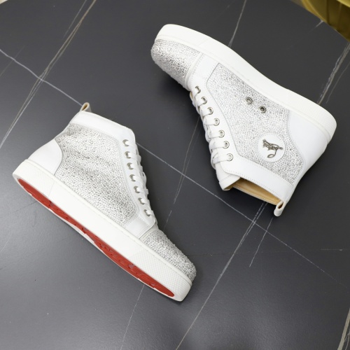 Replica Christian Louboutin High Top Shoes For Men #1051188 $88.00 USD for Wholesale