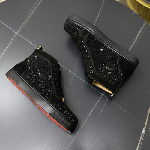 Replica Christian Louboutin High Top Shoes For Men #1051190 $88.00 USD for Wholesale