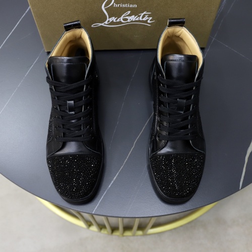 Replica Christian Louboutin High Top Shoes For Men #1051191 $88.00 USD for Wholesale