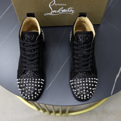 Replica Christian Louboutin High Top Shoes For Men #1051192 $88.00 USD for Wholesale