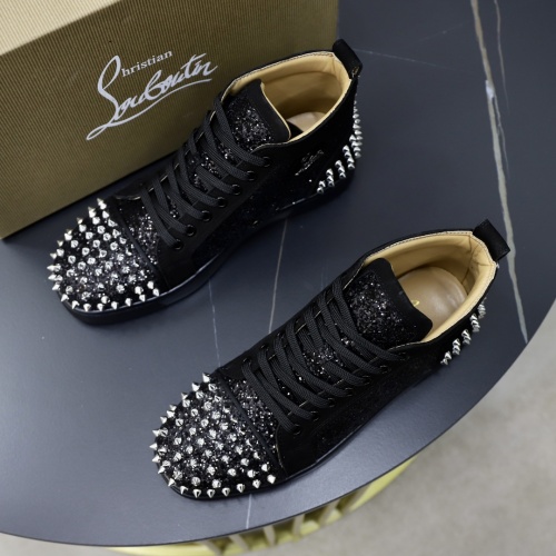 Replica Christian Louboutin High Top Shoes For Men #1051192 $88.00 USD for Wholesale
