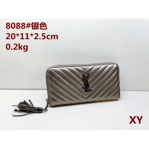 Yves Saint Laurent YSL Wallets For Women #1051296 $19.00 USD, Wholesale Replica Yves Saint Laurent YSL Wallets