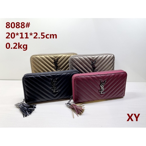 Replica Yves Saint Laurent YSL Wallets For Women #1051296 $19.00 USD for Wholesale