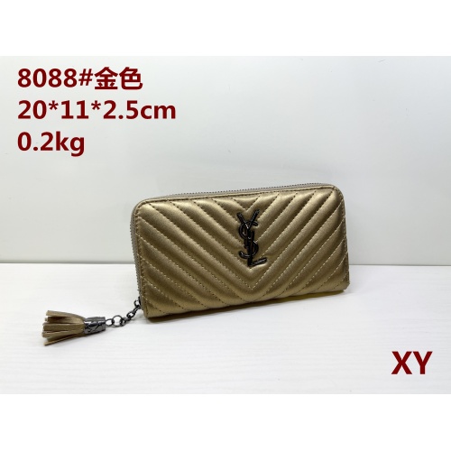 Yves Saint Laurent YSL Wallets For Women #1051297 $19.00 USD, Wholesale Replica Yves Saint Laurent YSL Wallets