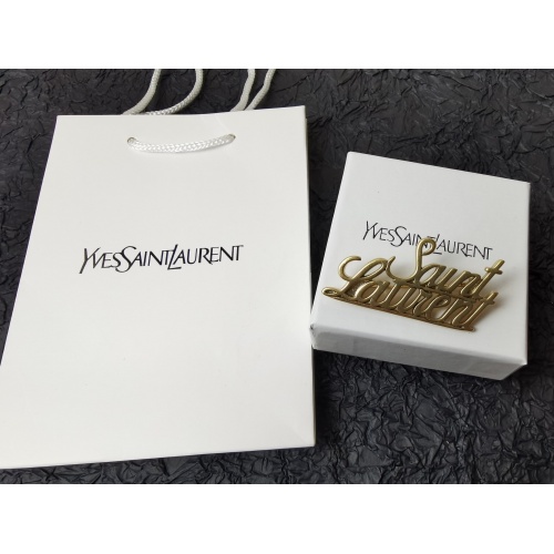 Replica Yves Saint Laurent Brooches #1051398 $27.00 USD for Wholesale