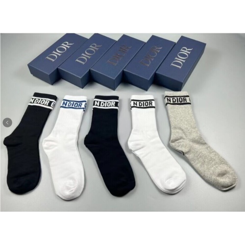 Christian Dior Socks #1051453 $32.00 USD, Wholesale Replica Christian Dior Socks