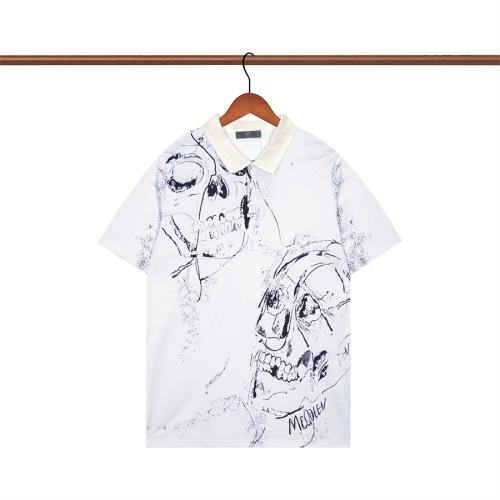 Alexander McQueen T-shirts Short Sleeved For Men #1051554 $36.00 USD, Wholesale Replica Alexander McQueen T-shirts