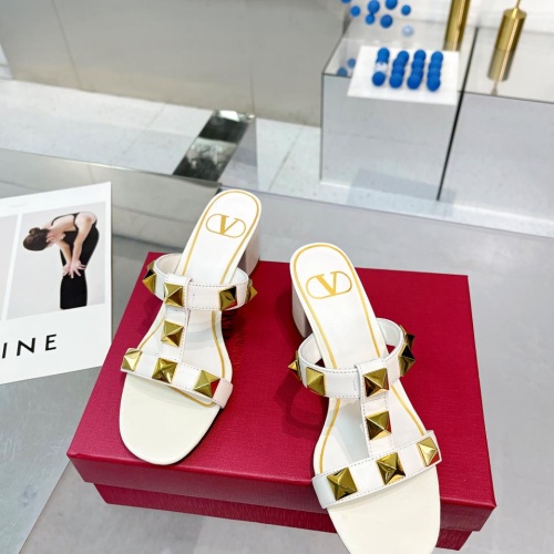 Replica Valentino Slippers For Women #1051751 $92.00 USD for Wholesale