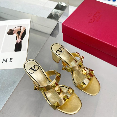 Replica Valentino Slippers For Women #1051754 $92.00 USD for Wholesale