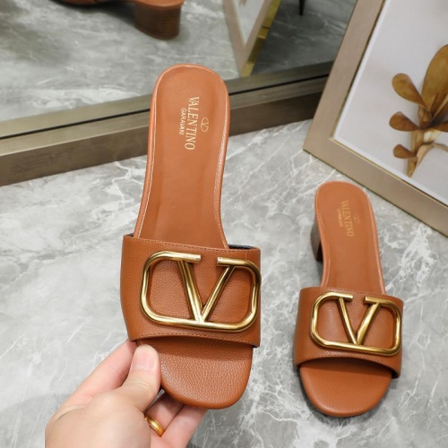 Replica Valentino Slippers For Women #1051761 $68.00 USD for Wholesale