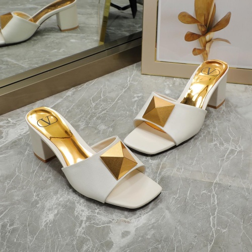 Replica Valentino Slippers For Women #1051763 $68.00 USD for Wholesale