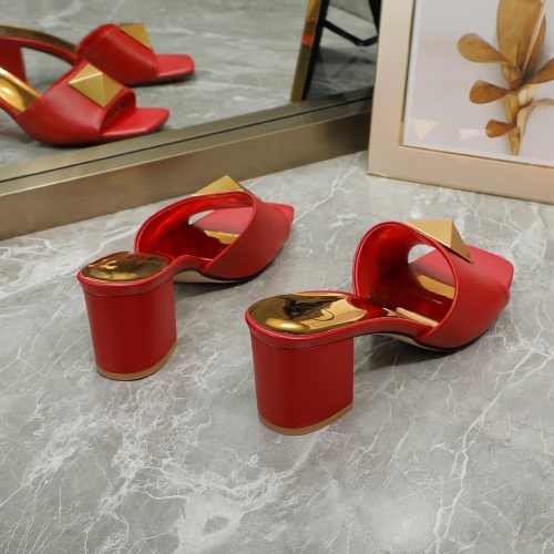 Replica Valentino Slippers For Women #1051765 $68.00 USD for Wholesale
