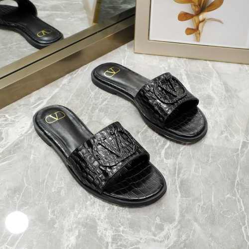 Replica Valentino Slippers For Women #1051770 $68.00 USD for Wholesale