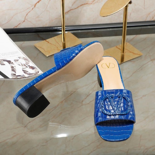 Replica Valentino Slippers For Women #1051772 $68.00 USD for Wholesale
