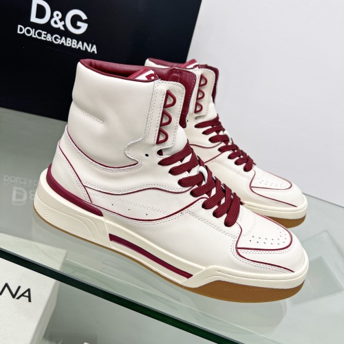Replica D&G High Top Shoes For Men #1051780 $108.00 USD for Wholesale