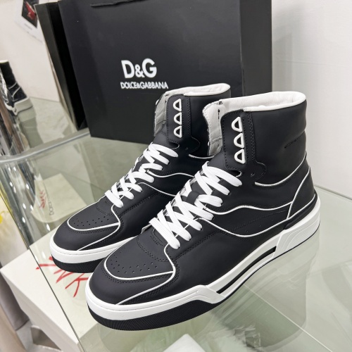 D&amp;G High Top Shoes For Men #1051782 $108.00 USD, Wholesale Replica Dolce &amp; Gabbana D&amp;G High Top Shoes